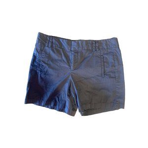 Ann Taylor Loft Women's Shorts 8 Brown Button Closure Solid Chino